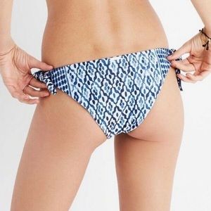 Mara Hoffman Twist Front Bandeau Top, Size M & Listello Tie Side Bottom, Size S